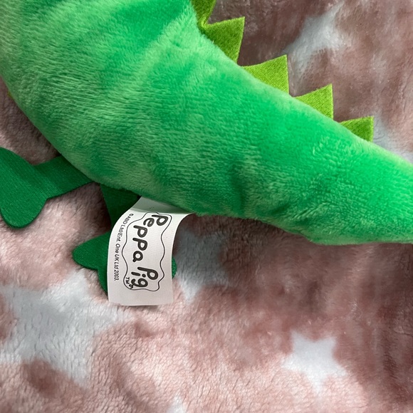 Peppa Pig Green Dinosaur Plush. Like new. So soft! (1-042) - Picture 3 of 6